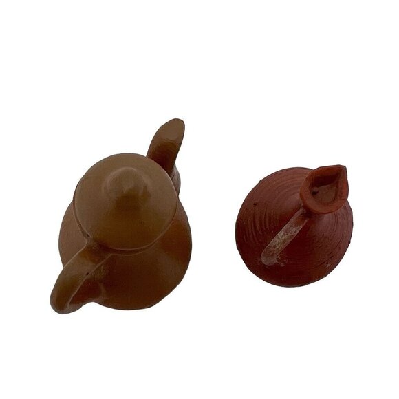 Vintage Fontanini Potter Pitchers Pair Accessory 1999 - Picture 4 of 9